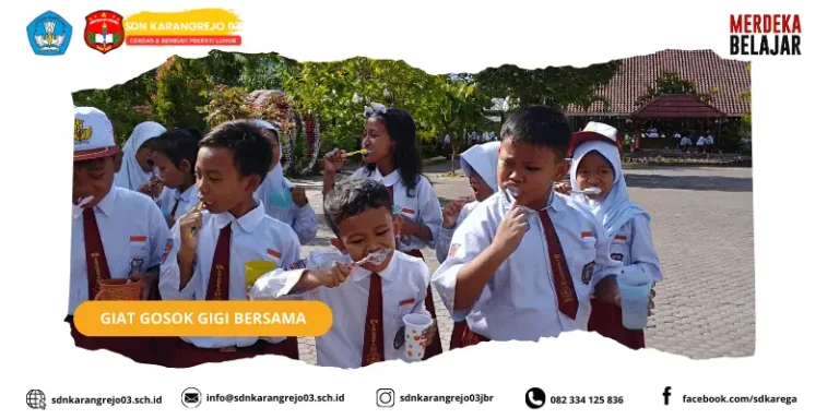 Giat Gosok Gigi Bersama Ajarkan Adik-adik akan Pentingnya Kesehatan Gigi Giat Gosok Gigi Bersama Ajarkan Adik-adik akan Pentingnya Kesehatan Gigi