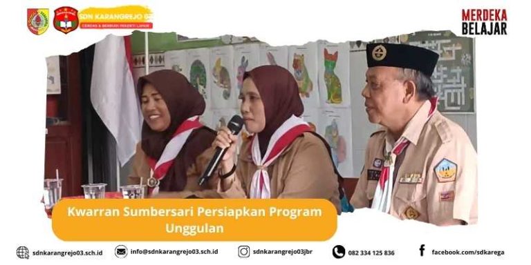 Rapat Kwarran Sumbersari di SD Negeri Tegalgede 01: Persiapkan Program Unggulan Rapat Kwarran Sumbersari di SD Negeri Tegalgede 01: Persiapkan Program Unggulan