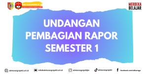 Undangan Rapor Semester 1 2025/2026